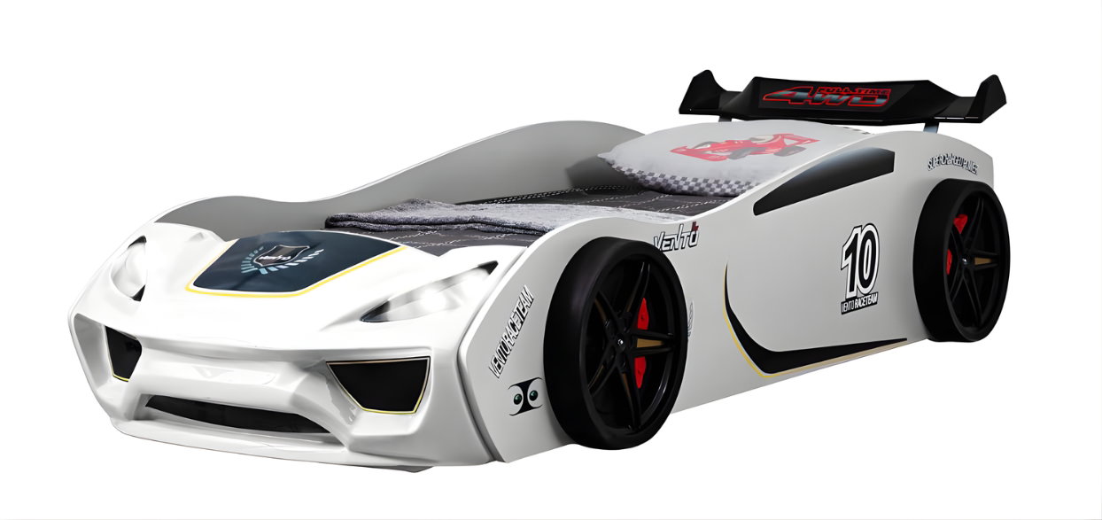 POSSINA Παιδικό Κρεβάτι Vento Eco Sportline-Λευκό Mήκος 109.0 Βάθος 230.0 Ύψος 62.0 163060729