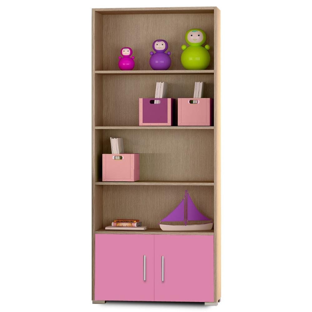 SARFURNITURE Βιβλιοθήκη παιδική 75αρα ροζ SAR-111219 SARFURNITURE Βιβλιοθήκη παιδική 75αρα ροζ SAR-111219