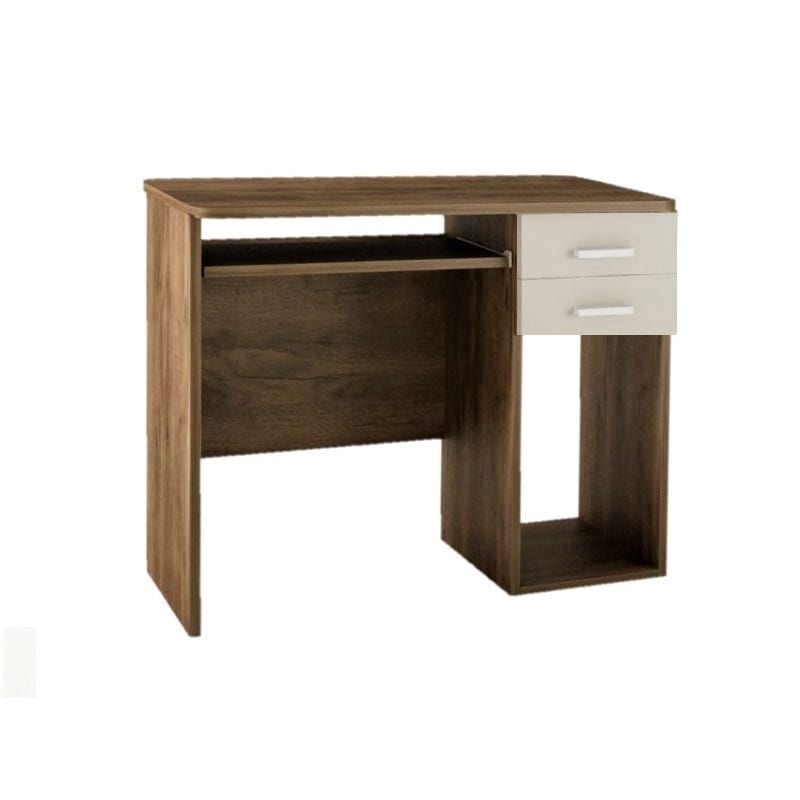 SARFURNITURE Γραφείο παιδικό με 2 συρτάρια καρυδί – εκρού SAR-111309 SARFURNITURE Γραφείο παιδικό με 2 συρτάρια καρυδί – εκρού SAR-111309