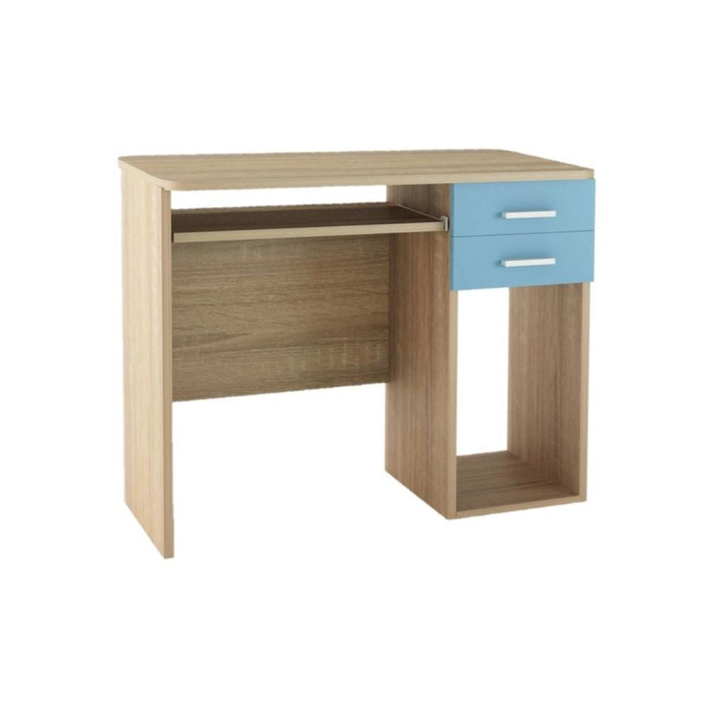 SARFURNITURE Γραφείο παιδικό με 2 συρτάρια σιέλ SAR-111281 SARFURNITURE Γραφείο παιδικό με 2 συρτάρια σιέλ SAR-111281