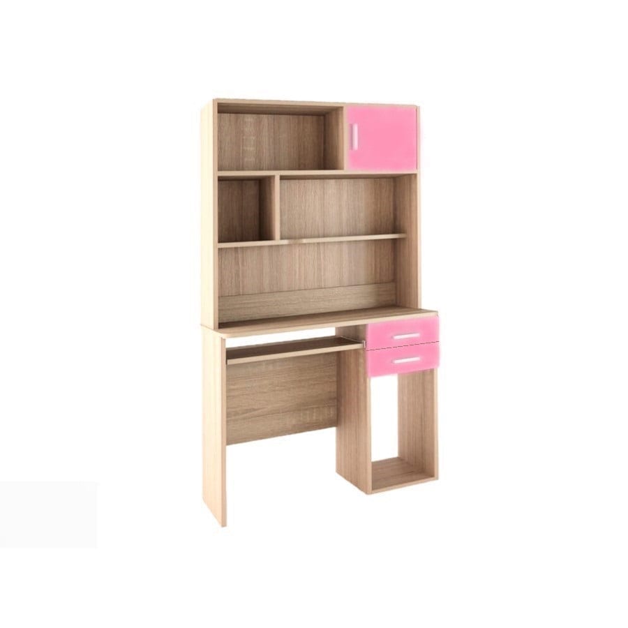 SARFURNITURE Γραφείο παιδικό με εταζέρα ροζ SAR-111313
