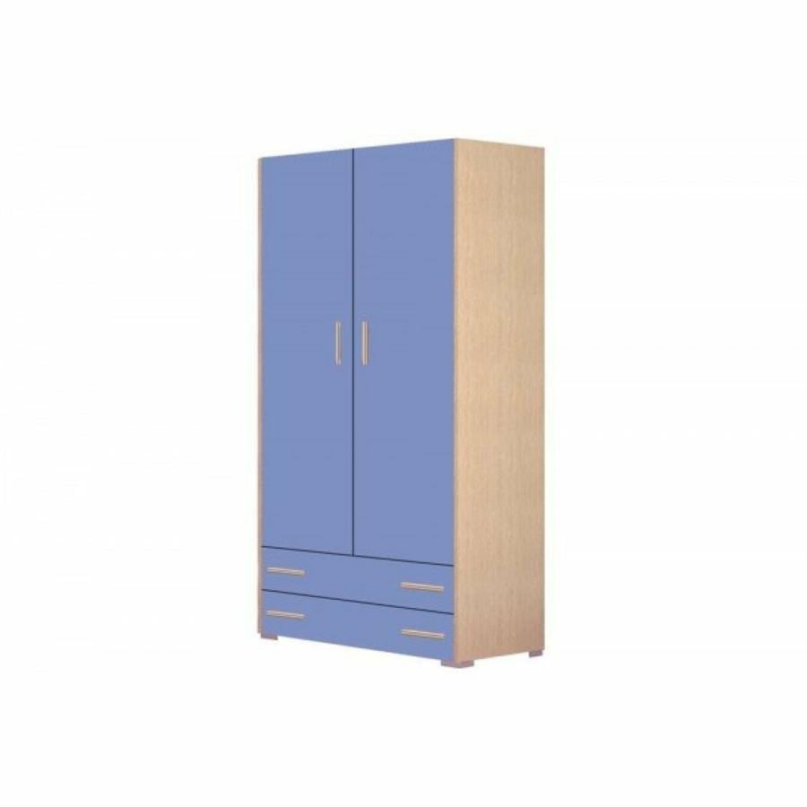 SARFURNITURE Παιδική ντουλάπα δίφυλλη σιέλ SAR-111968 SARFURNITURE Παιδική ντουλάπα δίφυλλη σιέλ SAR-111968