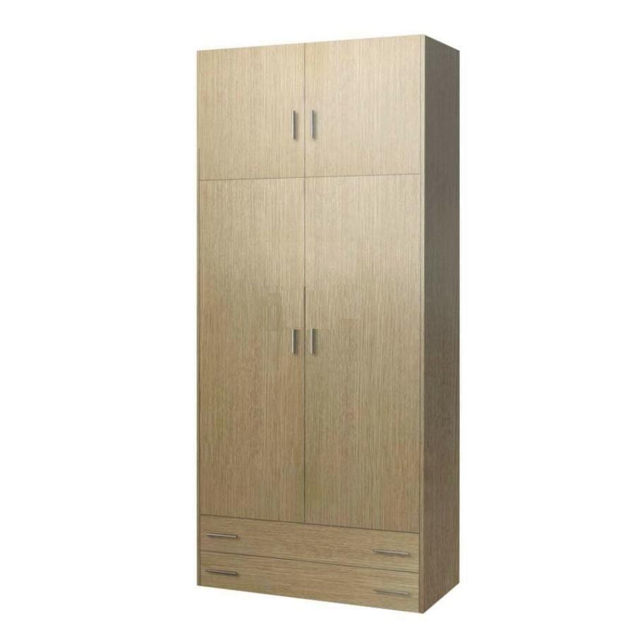 SARFURNITURE Παιδική ντουλάπα δίφυλλη με πατάρι δρυς SAR-112026 SARFURNITURE Παιδική ντουλάπα δίφυλλη με πατάρι δρυς SAR-112026