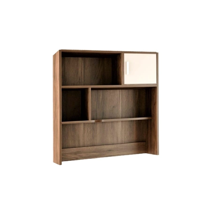 SARFURNITURE Εταζέρα γραφείου καρυδί – εκρού SAR-111375 SARFURNITURE Εταζέρα γραφείου καρυδί – εκρού SAR-111375