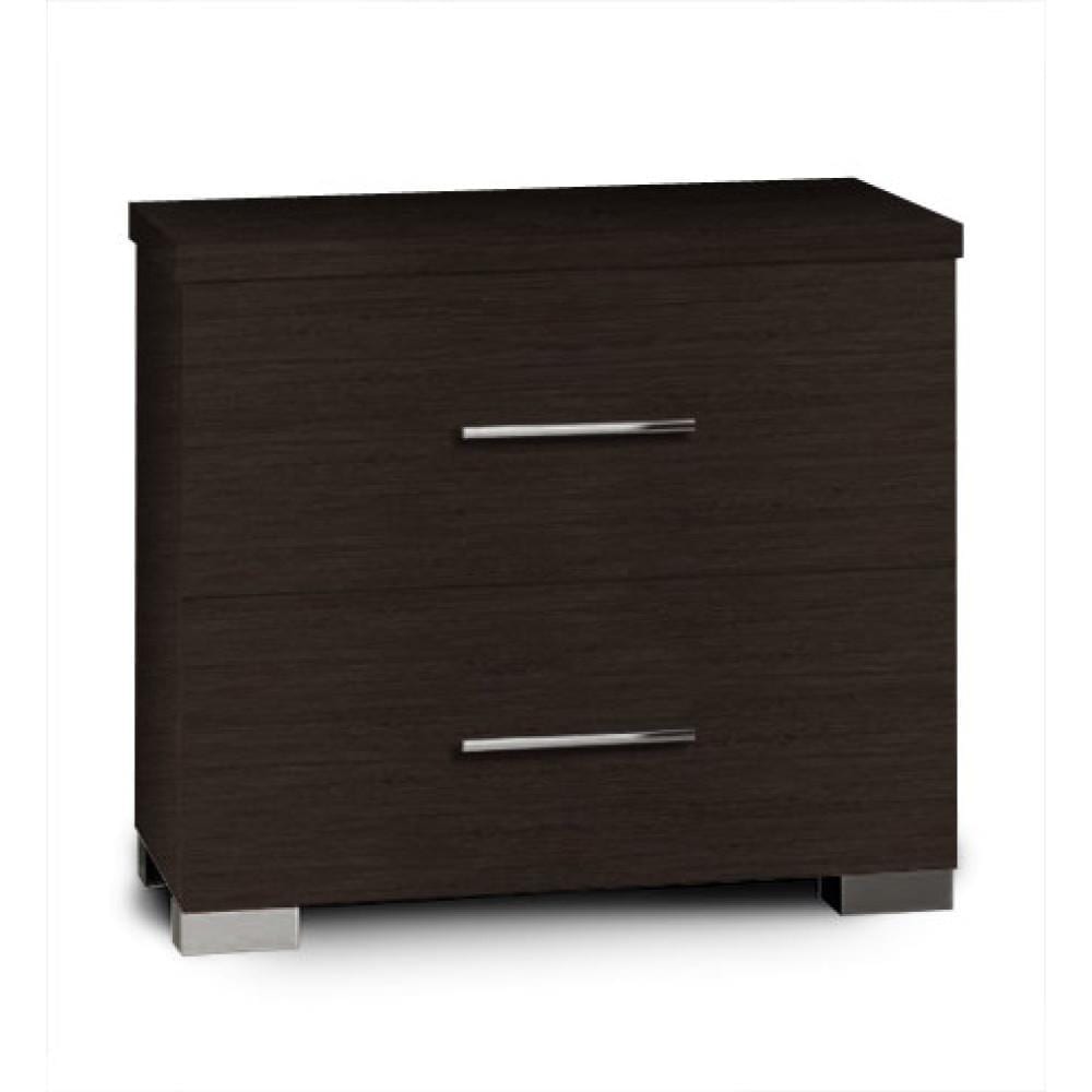 SARFURNITURE Κομοδίνο με 2 συρτάρια βέγγε SAR-111069 SARFURNITURE Κομοδίνο με 2 συρτάρια βέγγε SAR-111069