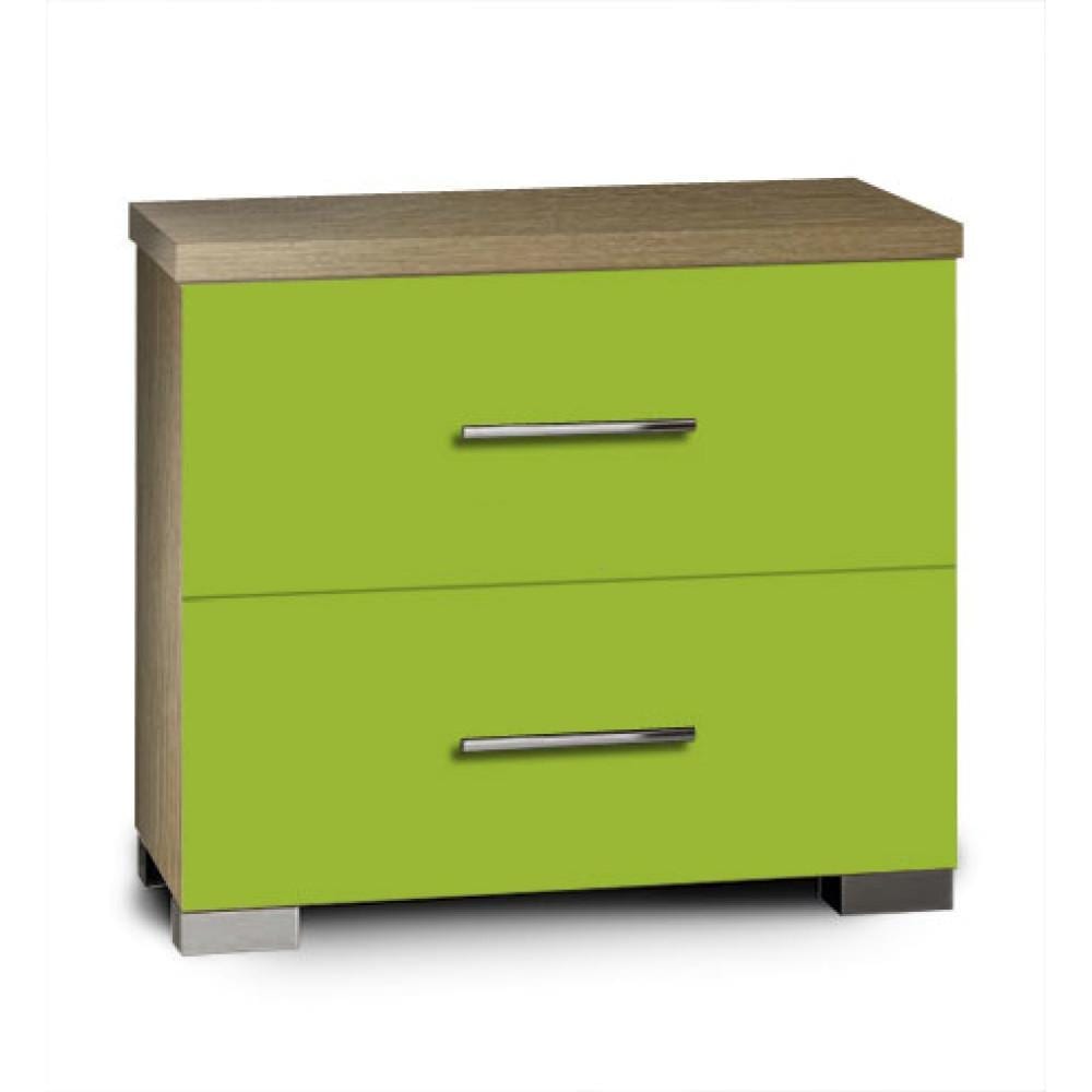 SARFURNITURE Κομοδίνο παιδικό με 2 συρτάρια λαχανί SAR-111049 SARFURNITURE Κομοδίνο παιδικό με 2 συρτάρια λαχανί SAR-111049