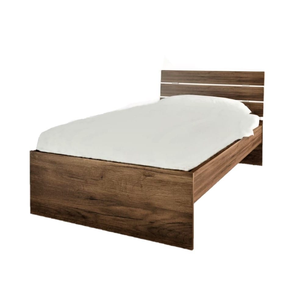 SARFURNITURE Κρεβάτι παιδικό Νότα καρυδί (Διαστάσεις στρώματος: 90×190) SAR-111546 SARFURNITURE Κρεβάτι παιδικό Νότα καρυδί (Διαστάσεις στρώματος: 90×190) SAR-111546