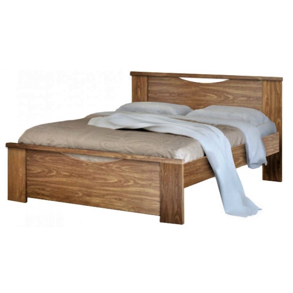 SARFURNITURE Κρεβάτι Χαμόγελο καρυδί (Διαστάσεις στρώματος: 140×200) SAR-111526 SARFURNITURE Κρεβάτι Χαμόγελο καρυδί (Διαστάσεις στρώματος: 140×200) SAR-111526