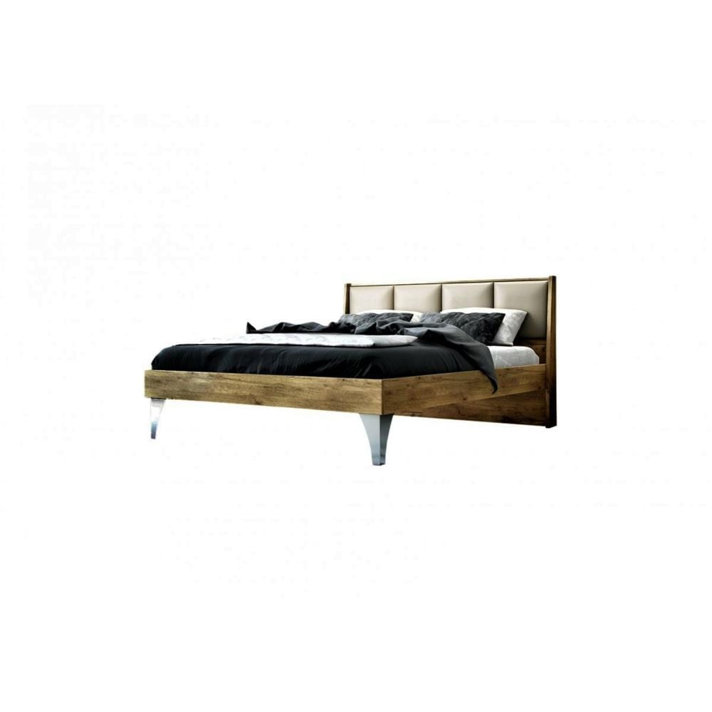 SARFURNITURE Κρεβάτι  Diva  καρυδί SAR-111811