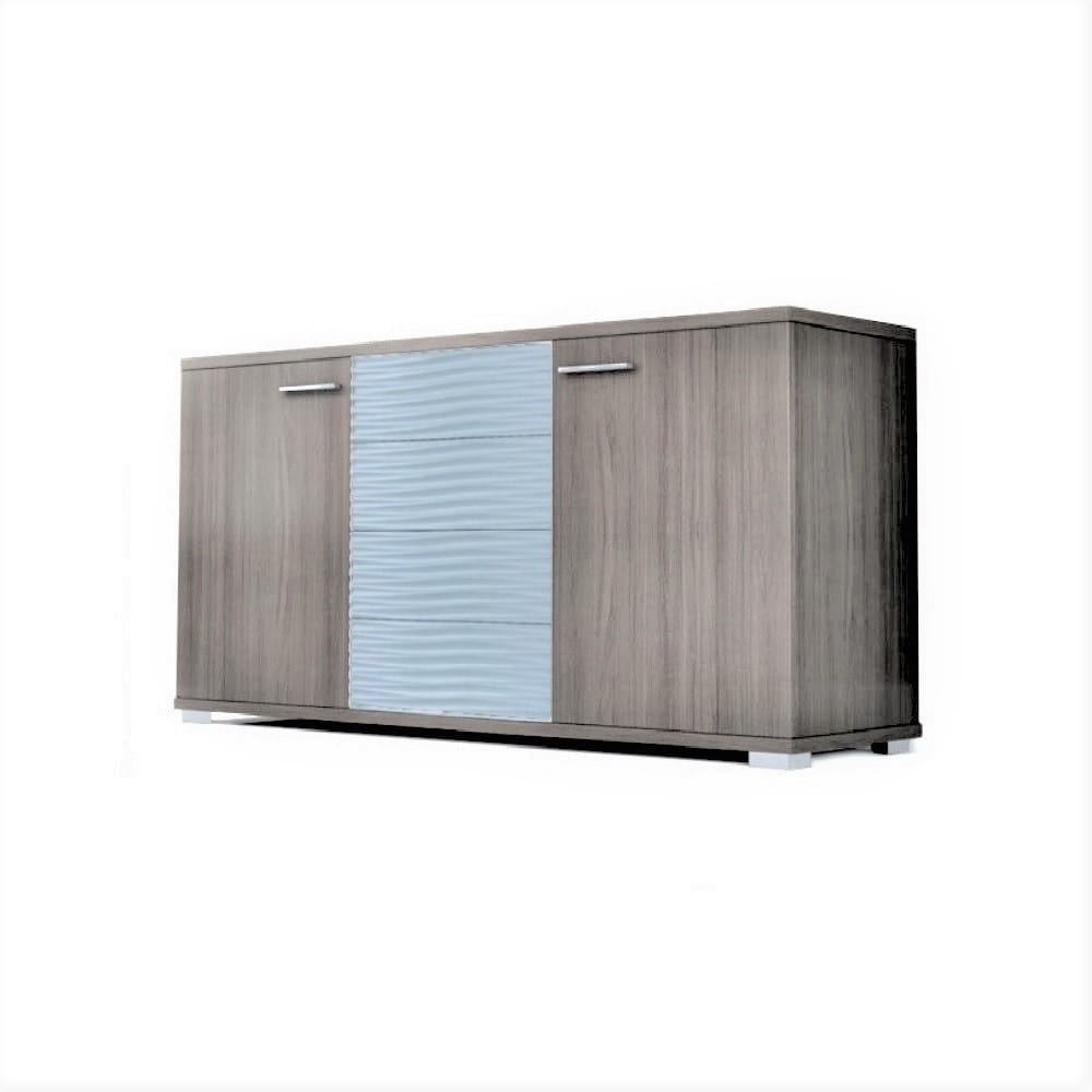 SARFURNITURE Μπουφές Βαλεντίνο σταχτί SAR-112304 SARFURNITURE Μπουφές Βαλεντίνο σταχτί SAR-112304
