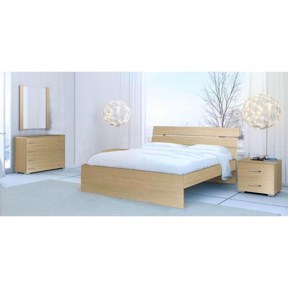 SARFURNITURE Σετ υπνοδωματίου Νότα δρυς SAR-112416 SARFURNITURE Σετ υπνοδωματίου Νότα δρυς SAR-112416