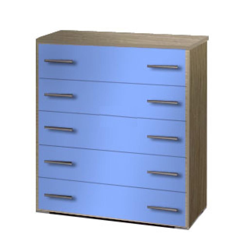 SARFURNITURE Συρταριέρα παιδική 5άρα (80φ) σιέλ SAR-110951 SARFURNITURE Συρταριέρα παιδική 5άρα (80φ) σιέλ SAR-110951