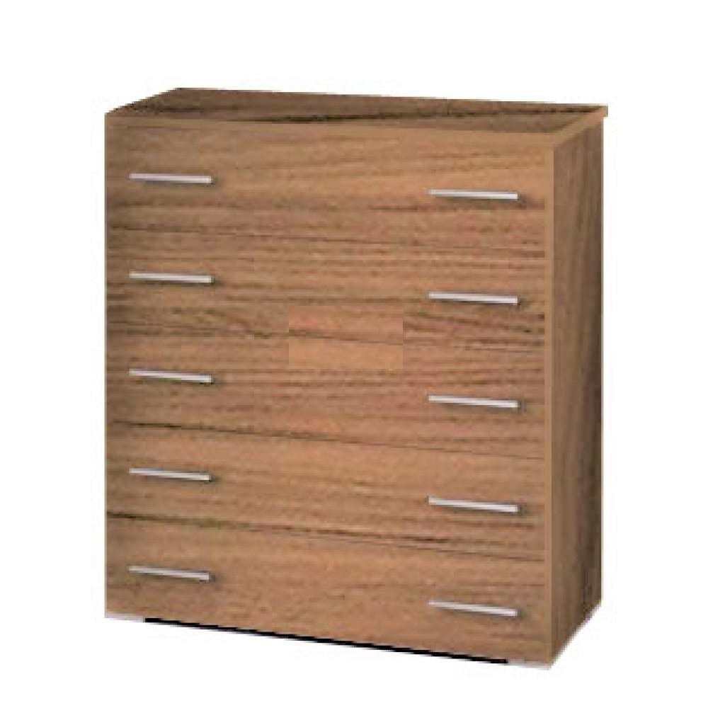 SARFURNITURE Συρταριέρα 5άρα (80φ) καρυδί SAR-110975 SARFURNITURE Συρταριέρα 5άρα (80φ) καρυδί SAR-110975