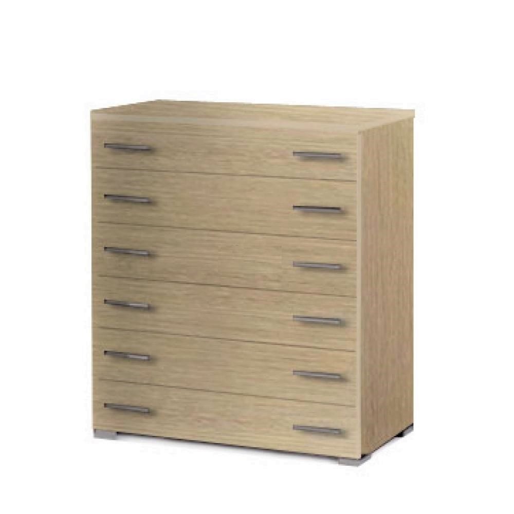 SARFURNITURE Συρταριέρα 6άρα δρυς SAR-110995 SARFURNITURE Συρταριέρα 6άρα δρυς SAR-110995