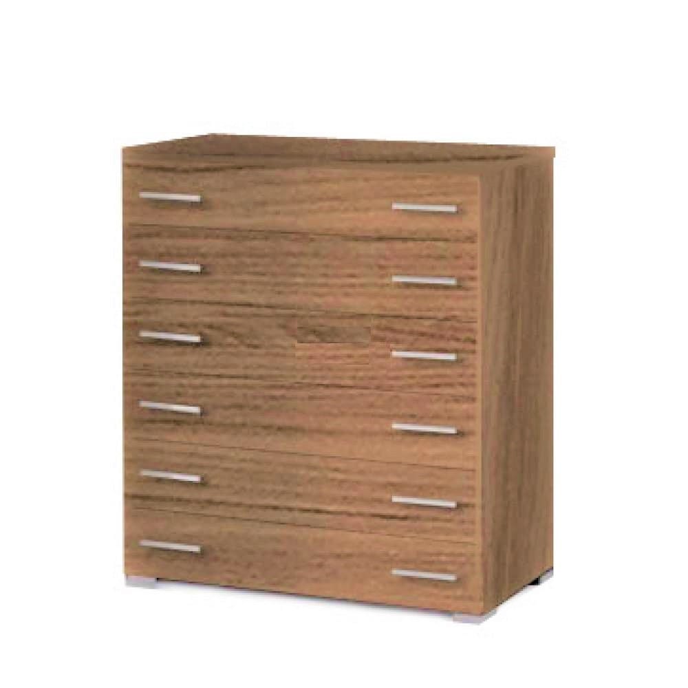 SARFURNITURE Συρταριέρα 6άρα καρυδί SAR-111009 SARFURNITURE Συρταριέρα 6άρα καρυδί SAR-111009