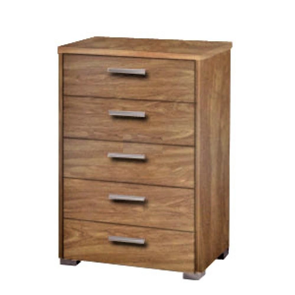 SARFURNITURE Συρταριέρα 5άρα (60φ) καρυδί SAR-110935