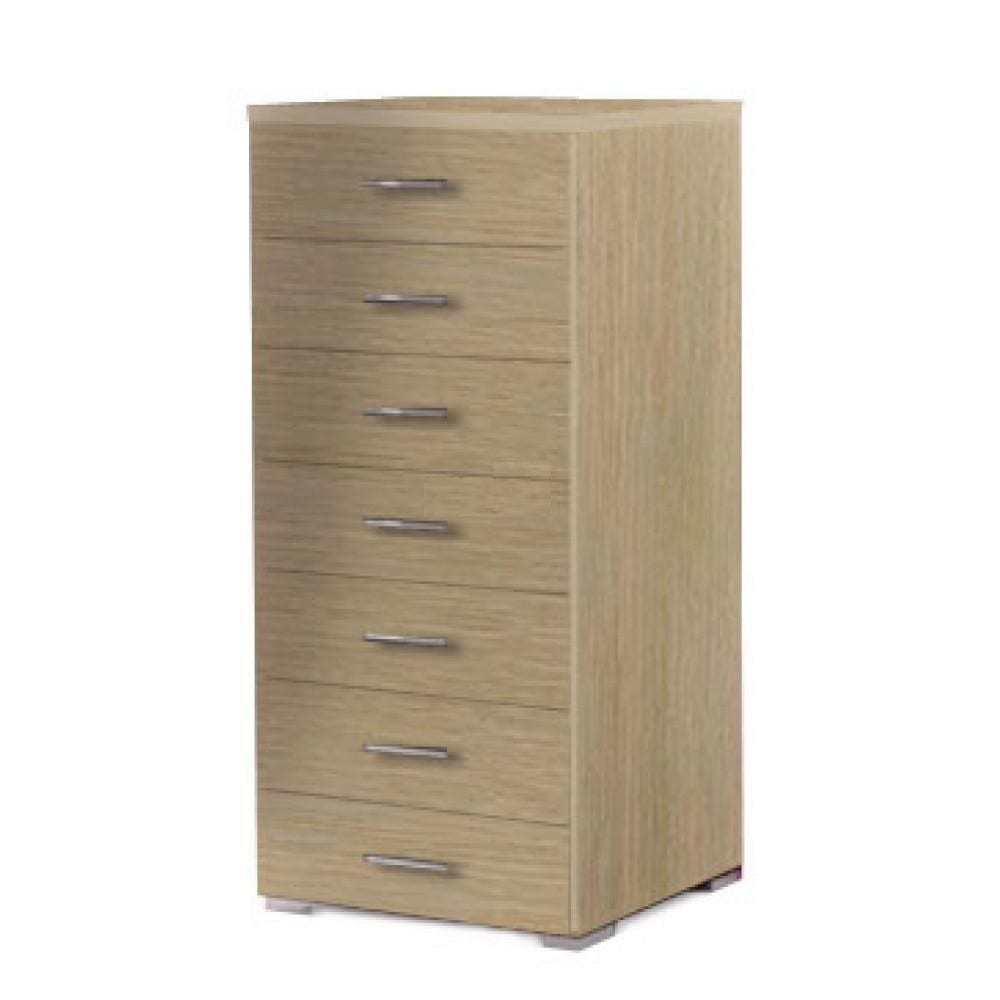 SARFURNITURE Συρταριέρα 7άρα δρυς SAR-111025