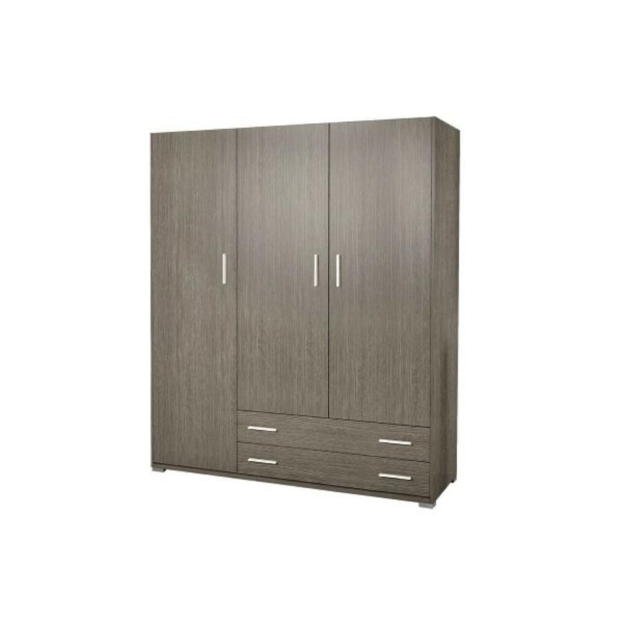 SARFURNITURE Παιδική ντουλάπα τρίφυλλη σταχτί SAR-111991 SARFURNITURE Παιδική ντουλάπα τρίφυλλη σταχτί SAR-111991