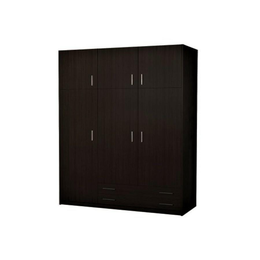 SARFURNITURE Ντουλάπα τρίφυλλη με πατάρι 150x240x60 βέγγε SAR-112121 SARFURNITURE Ντουλάπα τρίφυλλη με πατάρι 150x240x60 βέγγε SAR-112121