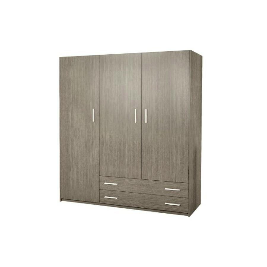 SARFURNITURE Nτουλάπα τρίφυλλη 150×180 καρυδί σταχτί SAR-112100 SARFURNITURE Nτουλάπα τρίφυλλη 150×180 καρυδί σταχτί SAR-112100