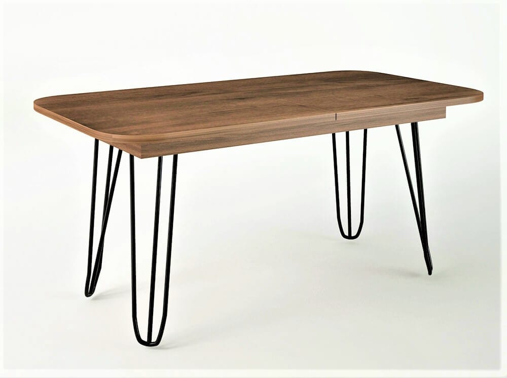 SARFURNITURE Τραπέζι Άδης ανοιγόμενο καρυδί SAR-112222 SARFURNITURE Τραπέζι Άδης ανοιγόμενο καρυδί SAR-112222