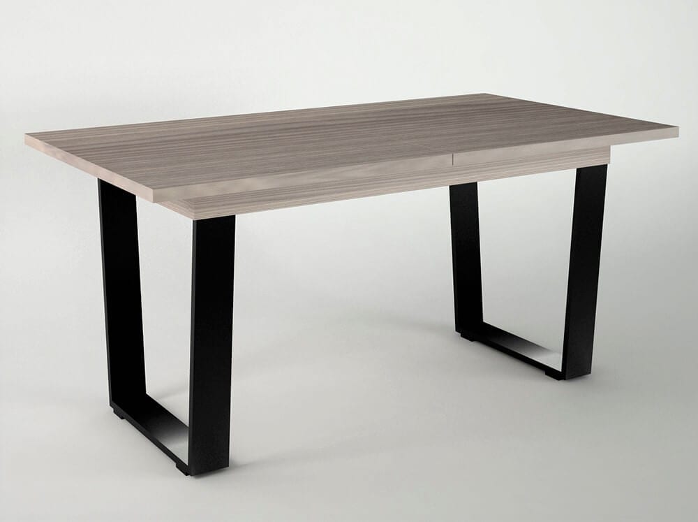 SARFURNITURE Τραπέζι Ηφαιστίωνας ανοιγόμενο σταχτί SAR-112213 SARFURNITURE Τραπέζι Ηφαιστίωνας ανοιγόμενο σταχτί SAR-112213