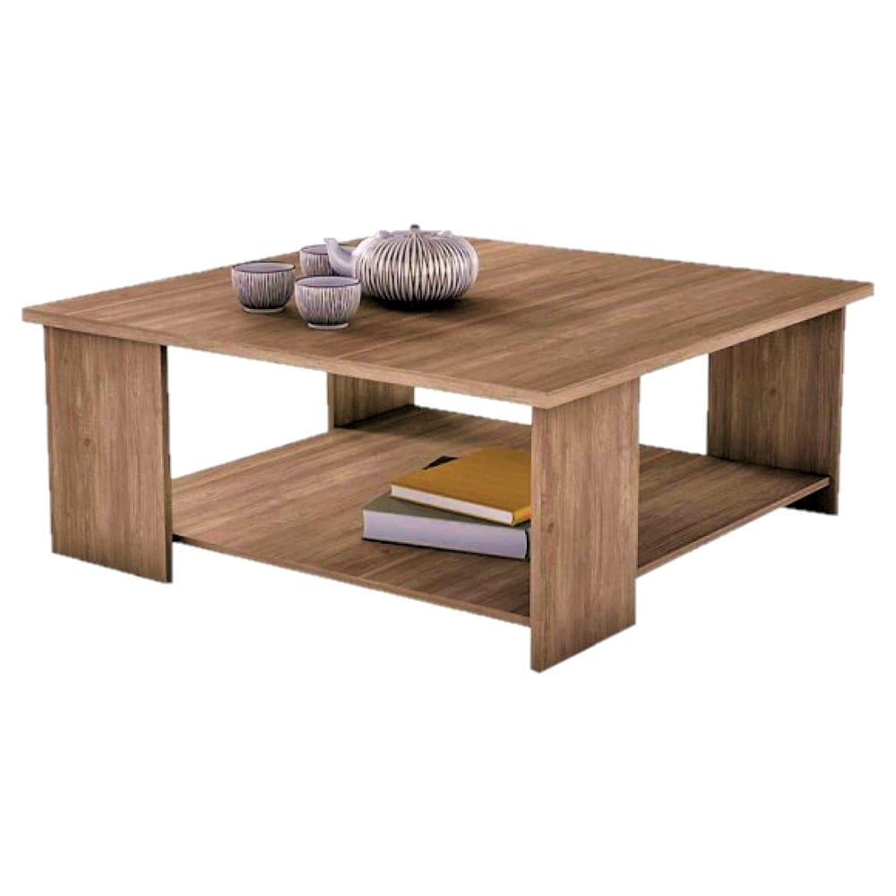 SARFURNITURE Τραπεζάκι σαλονιού Quatro καρυδί SAR-112201 SARFURNITURE Τραπεζάκι σαλονιού Quatro καρυδί SAR-112201