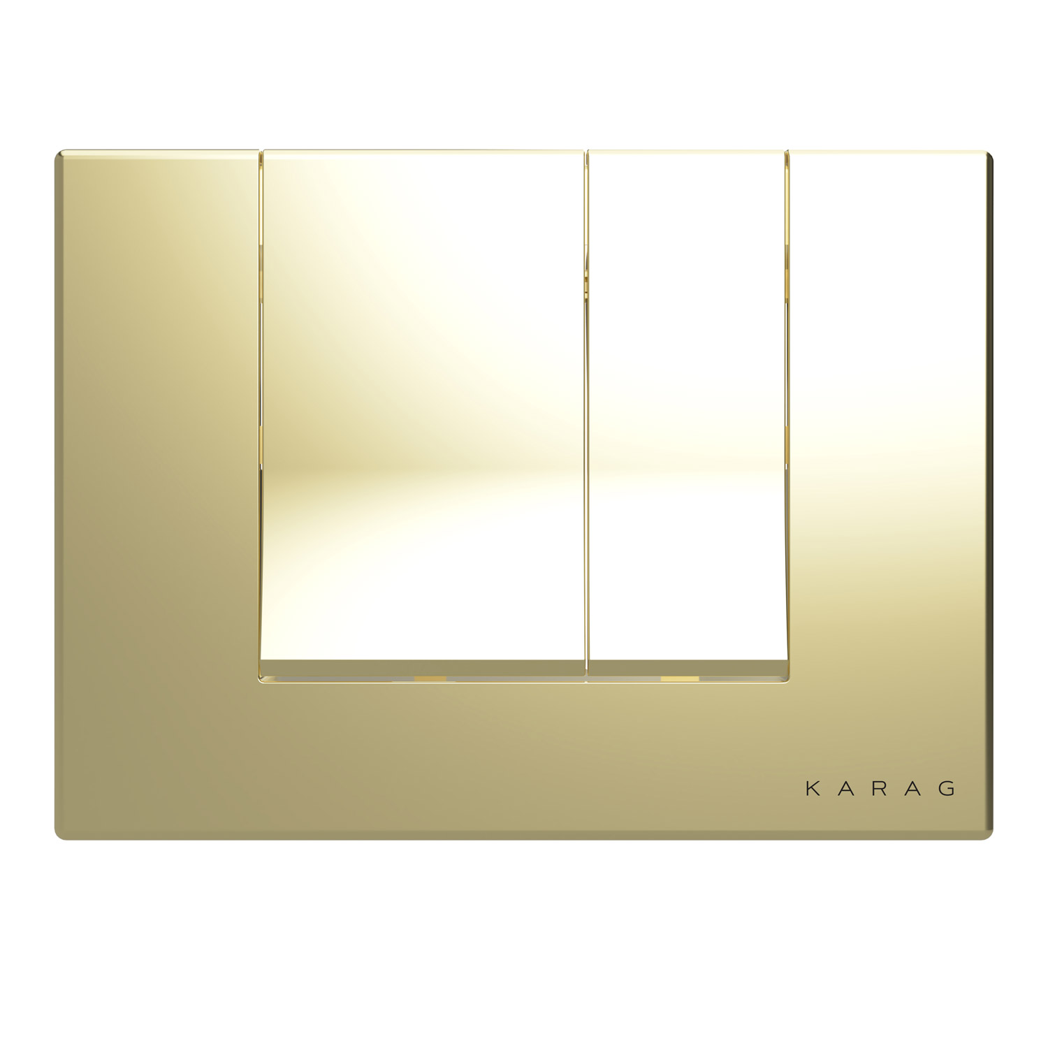 KARAG ALINDA Πλακέτα καζανακίου διπλής λειτουργίας ALINDA Gold Matt A227-007 KARAG KARAG-5206836685823 KARAG ALINDA Πλακέτα καζανακίου διπλής λειτουργίας ALINDA Gold Matt A227-007 KARAG KARAG-5206836685823