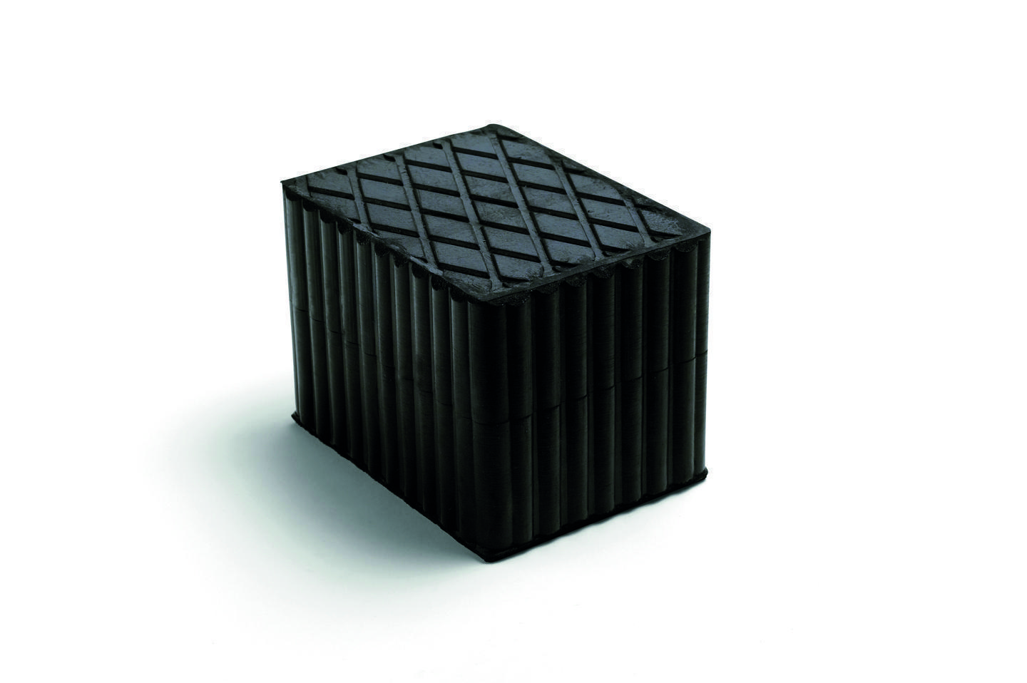 Fotin Βάση λαστιχένιος ντάκος με ρόμβους 160 x 120 x 120 mm FOT-A6TPG120 Fotin Βάση λαστιχένιος ντάκος με ρόμβους 160 x 120 x 120 mm FOT-A6TPG120