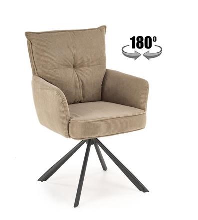 K528 chair, cappuccino DIOMMI-60-29254