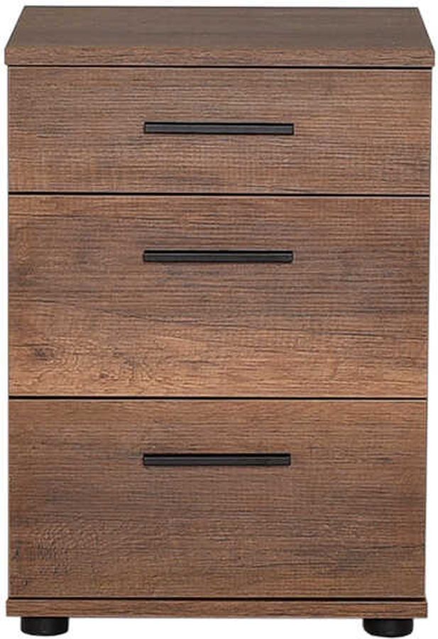 Κομοδίνο Trendline Καρυδιά 40x57x39cm AD_KMD-530-OO-1
