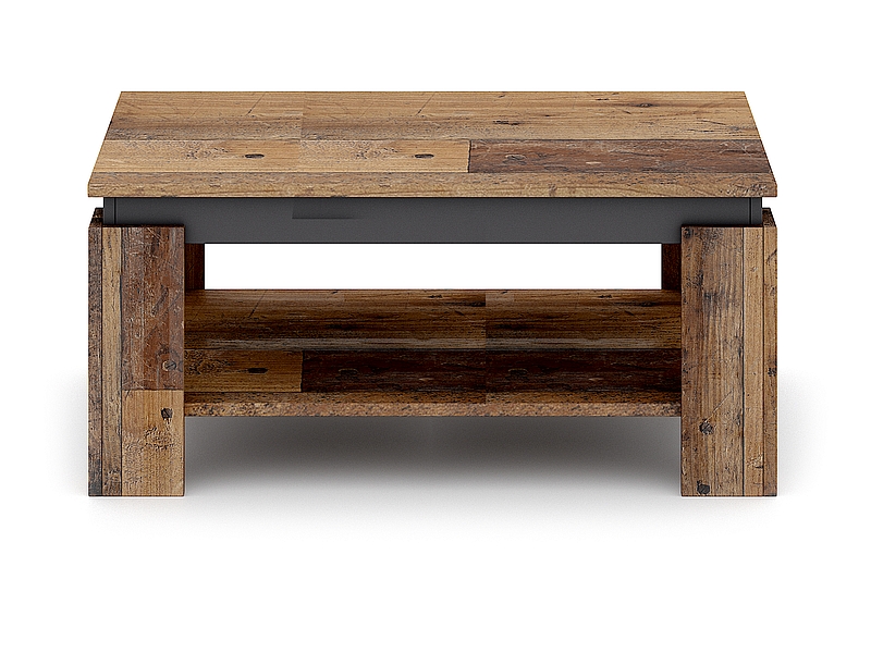 ŁAWA AGAVA OLD WOOD / MATERA CIEMNY SZARY 90X50 DIOMMI-80-3470