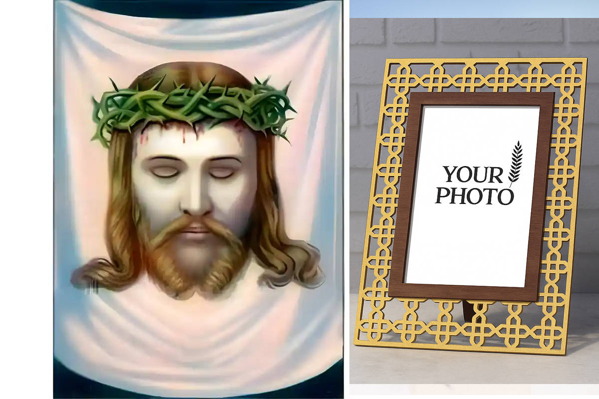 Εικόνα Ορθοδοξίας Πολυτελείας  με  σχεδιο Σταυρούς μαζι με  Βάση σε  8 χρώματα με περίγραμμα χρυσό σε ξύλο Plywood (Πλακάζ)   με  βάση Εικόνα Το Άγιον Μανδήλιον Χειροποίητη Ελληνορθόδοξη , Κρεμαστή πλάκα βυζαντινής τέχνης, χριστιανική τέχνη Διάσταση 10x7