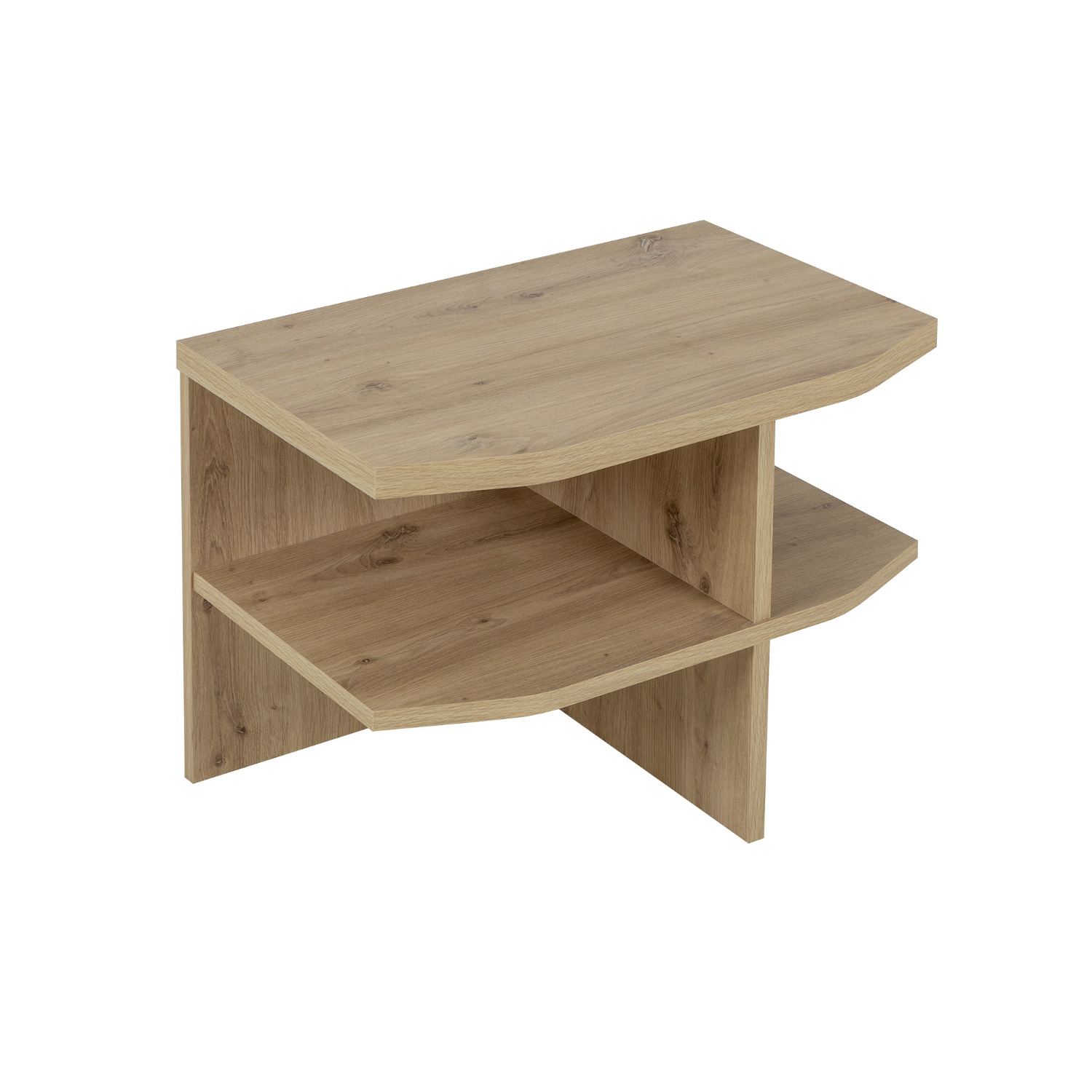 Insi Alana κομοδίνο 55x38x39εκ. Artisan Oak  0191.GM81
