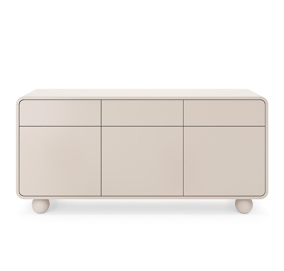 Μπουφές ALBION με συρτάρια Λευκό Kazmir 160x75x39cm