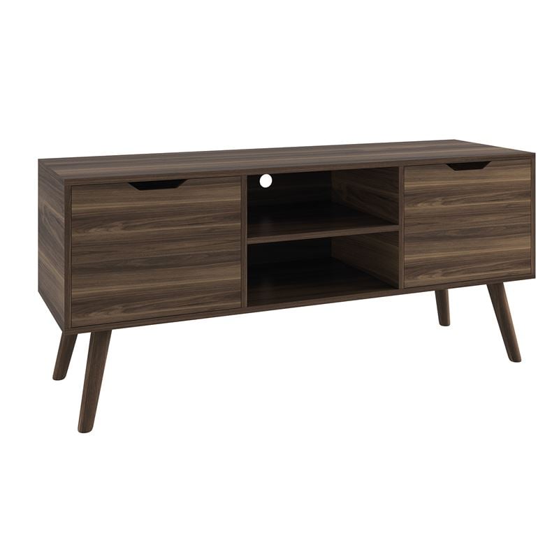 WOODWELL ALINA Έπιπλο TV Απόχρωση Καρυδί 120x38x58cm Ε747,4