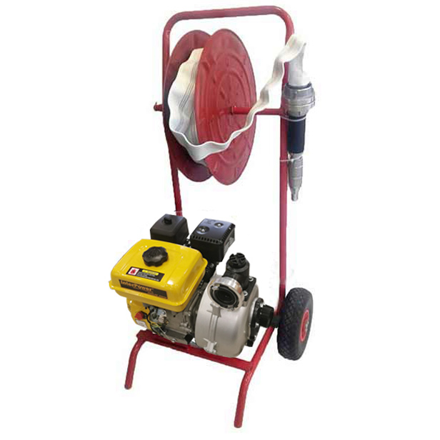 Αντλία Υψηλής Πίεσης Πυροσβεστικό Συγκρότημα Τροχήλατο Βενζίνης Πλήρες 2" 6,5HP KIDO-
558/24
