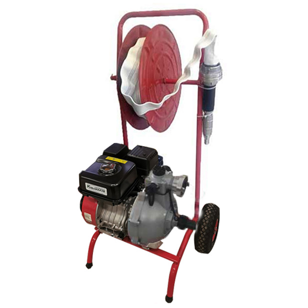 Αντλία Πυρόσβεσης-Πυροσβεστικό Συγκρότημα Τροχήλατο Πλήρες 1,5'' Mitsubishi GB18 Βενζίνης KIDO-
558/99