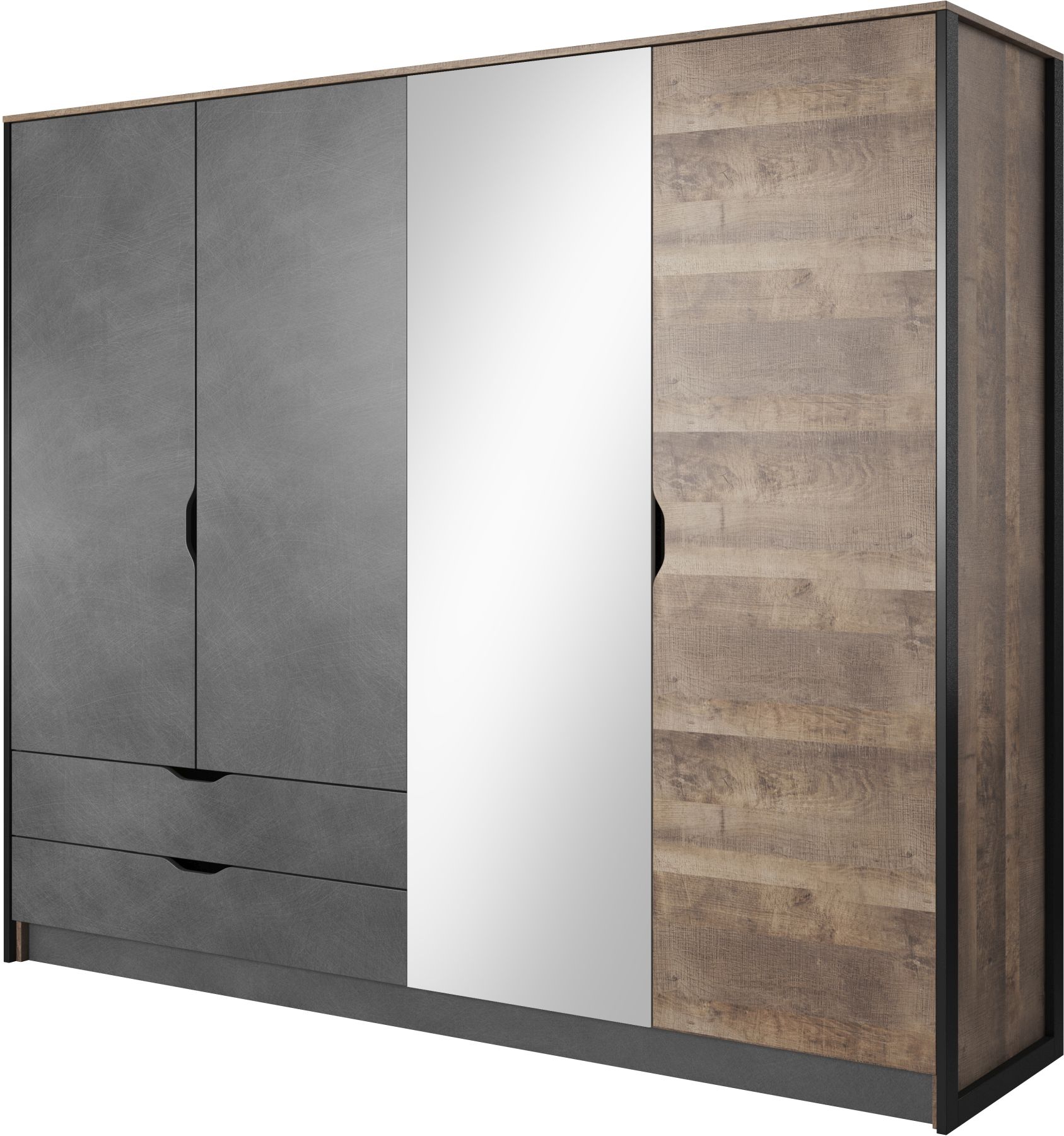 Lh-homefurniture Ντουλάπα Arden Sand gragne+matera 220x205cm L_ARD-24 Lh-homefurniture Ντουλάπα Arden Sand gragne+matera 220x205cm L_ARD-24
