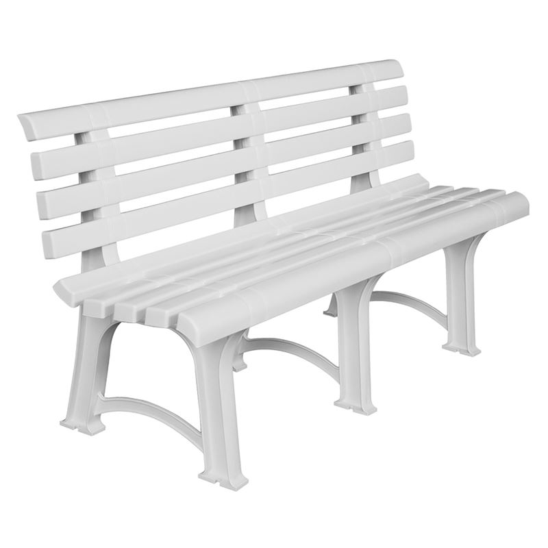 WOODWELL Ε368ATENA Παγκάκι Κήπου-Βεράντας, PP Άσπρο 150x73x51cm Ε368 WOODWELL Ε368ATENA Παγκάκι Κήπου-Βεράντας, PP Άσπρο 150x73x51cm Ε368