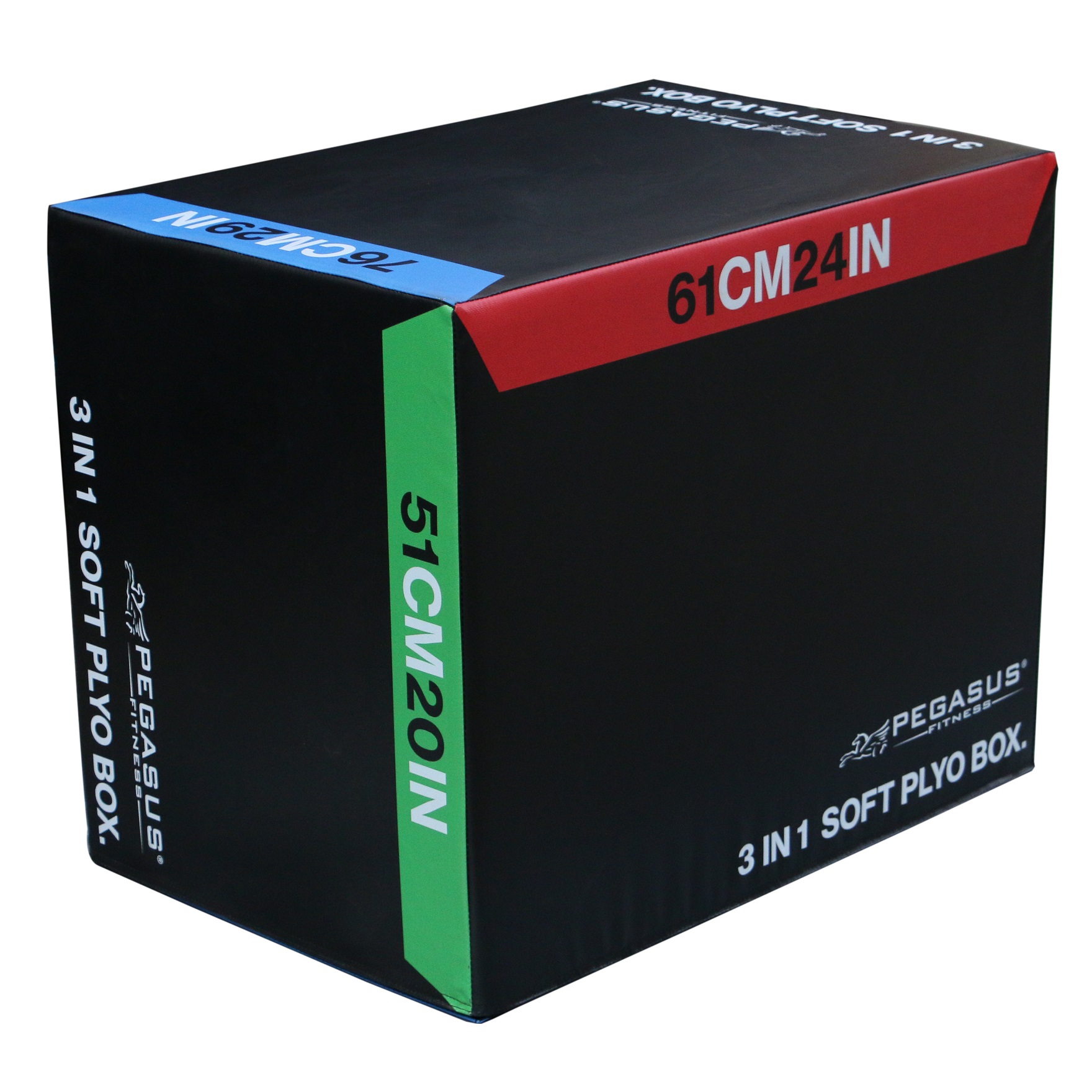 Pegasus® Pegasus® 3 σε 1 Πλειομετρικό Κουτί Soft (Plyo Box) Β-0920