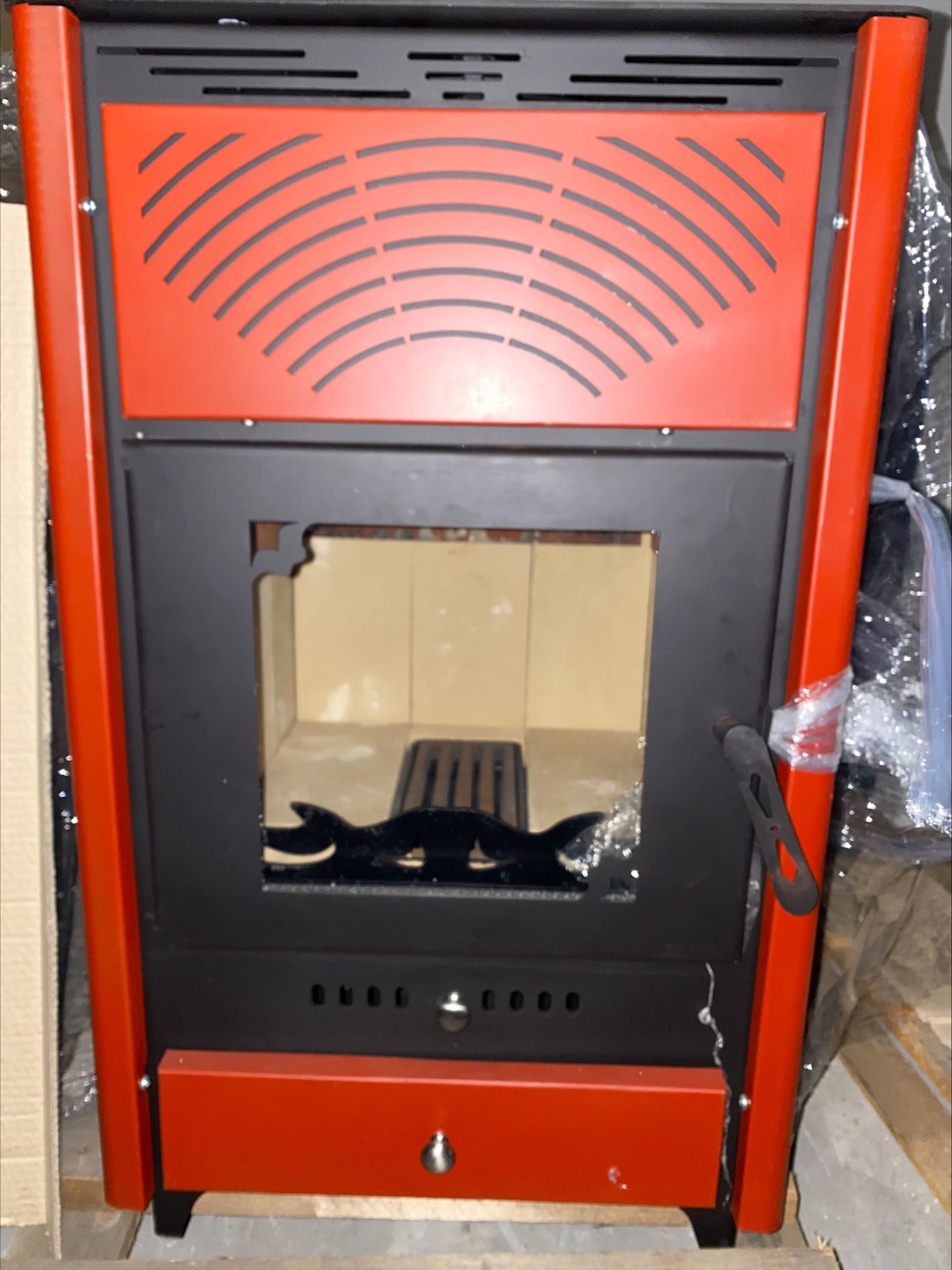 Mytherm Σόμπα ξύλου αερόθερμη 14+2 kw, Μπορντό, Megal Air, Mytherm THERM-112204 Mytherm Σόμπα ξύλου αερόθερμη 14+2 kw, Μπορντό, Megal Air, Mytherm THERM-112204