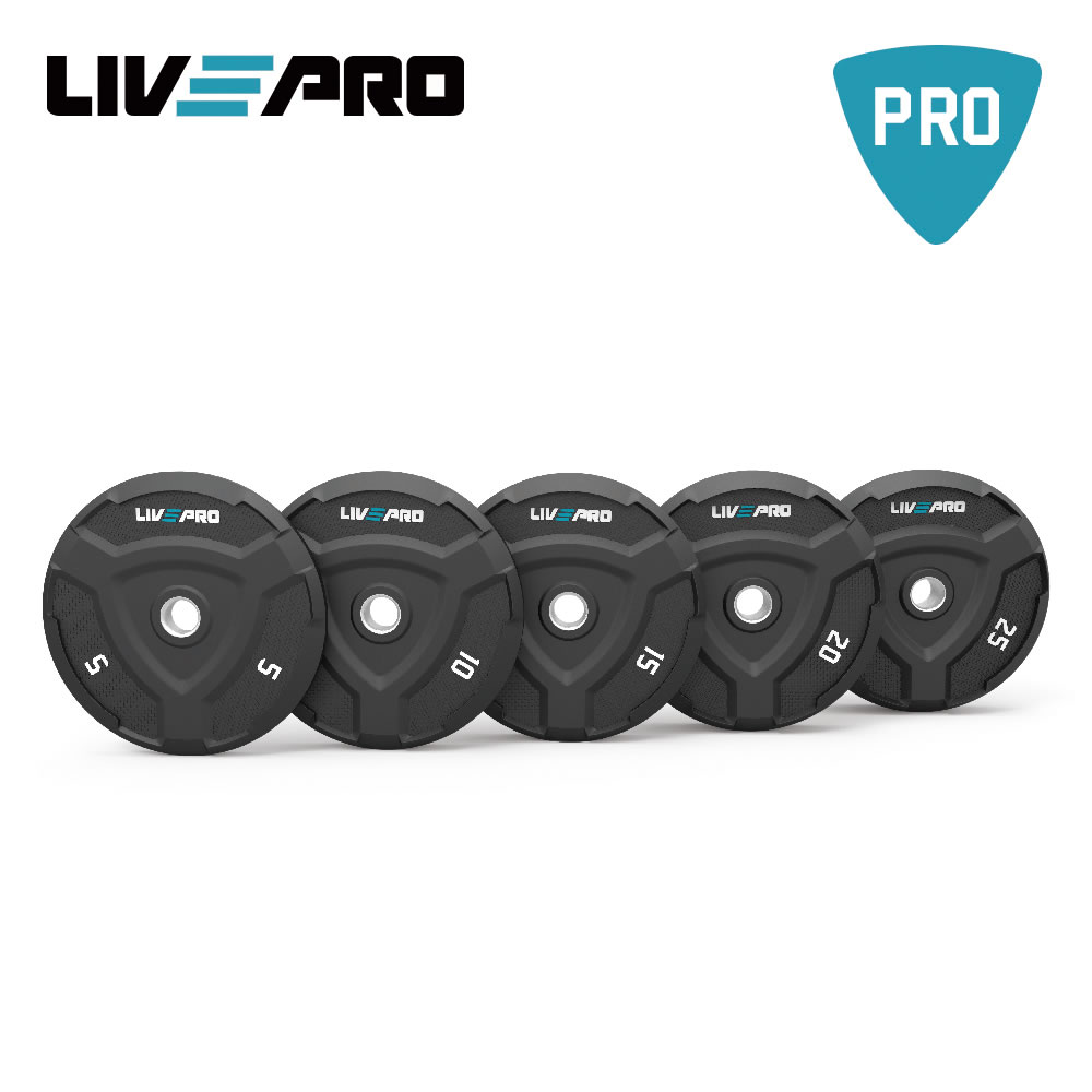 LivePro Bumper Plate (Δίσκος 25 κιλών) Β-8022-25 LivePro Bumper Plate (Δίσκος 25 κιλών) Β-8022-25