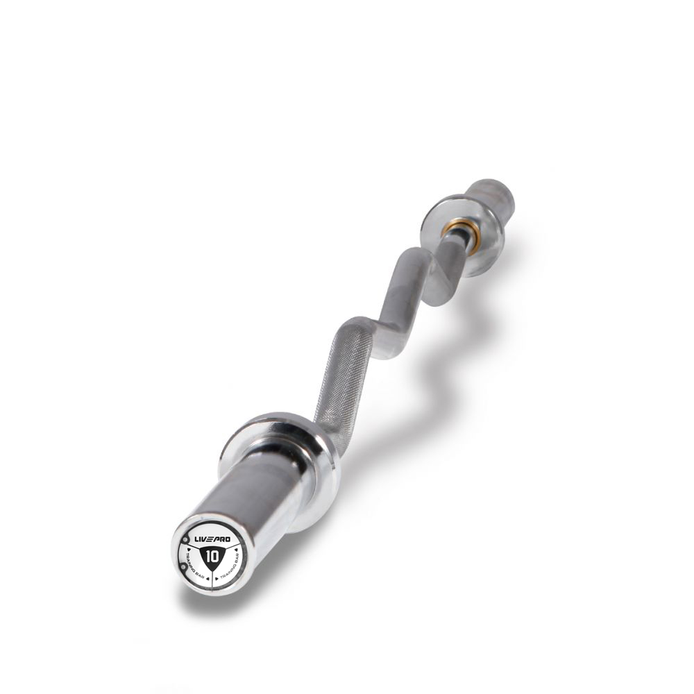 LivePro Ολυμπιακή Στραβόμπαρα 120cm Φ50 (10 κιλών) Β-8053 LivePro Ολυμπιακή Στραβόμπαρα 120cm Φ50 (10 κιλών) Β-8053