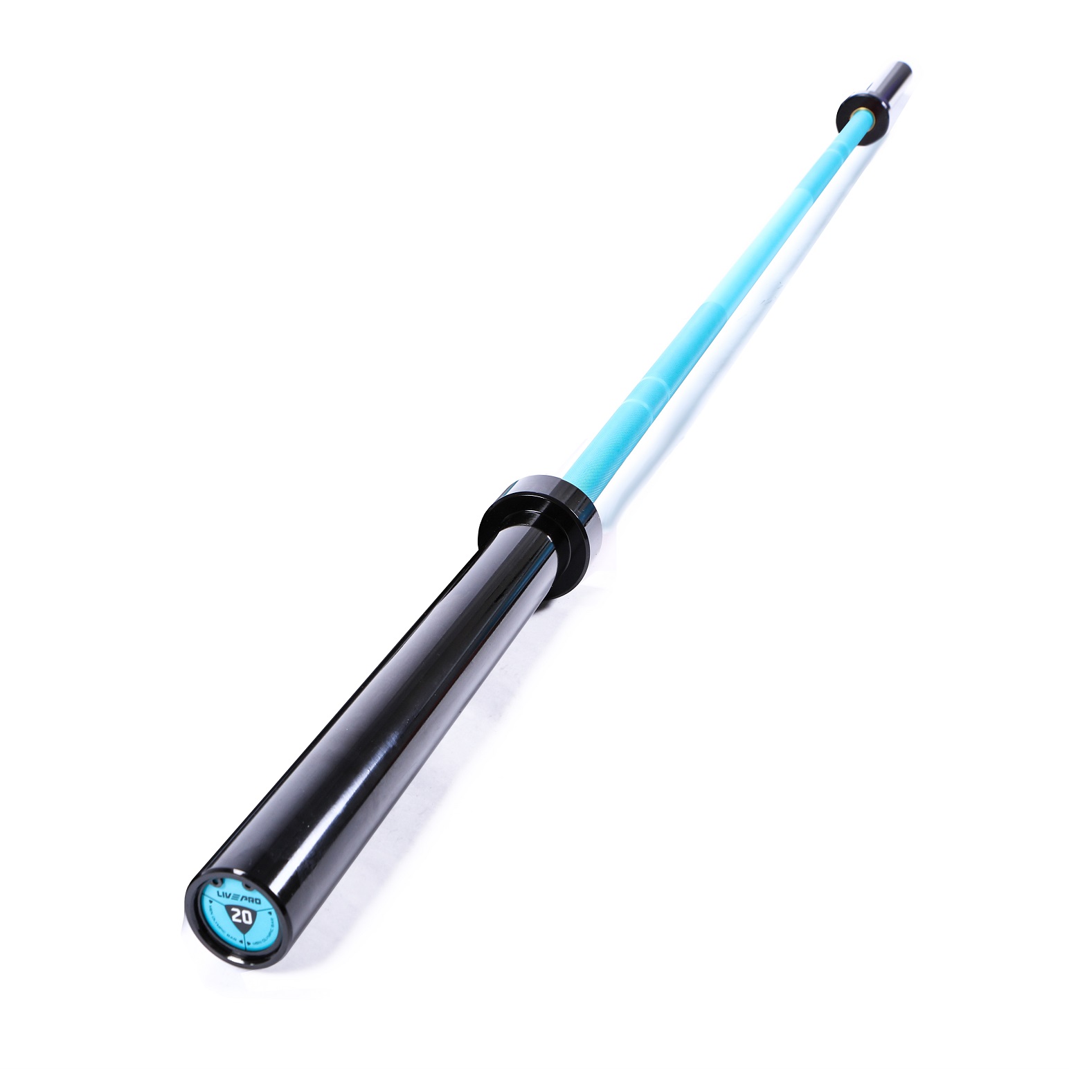 LivePro Ολυμπιακή Μπάρα Προπόνησης Cerakote 220cm Β-8085-BU LivePro Ολυμπιακή Μπάρα Προπόνησης Cerakote 220cm Β-8085-BU