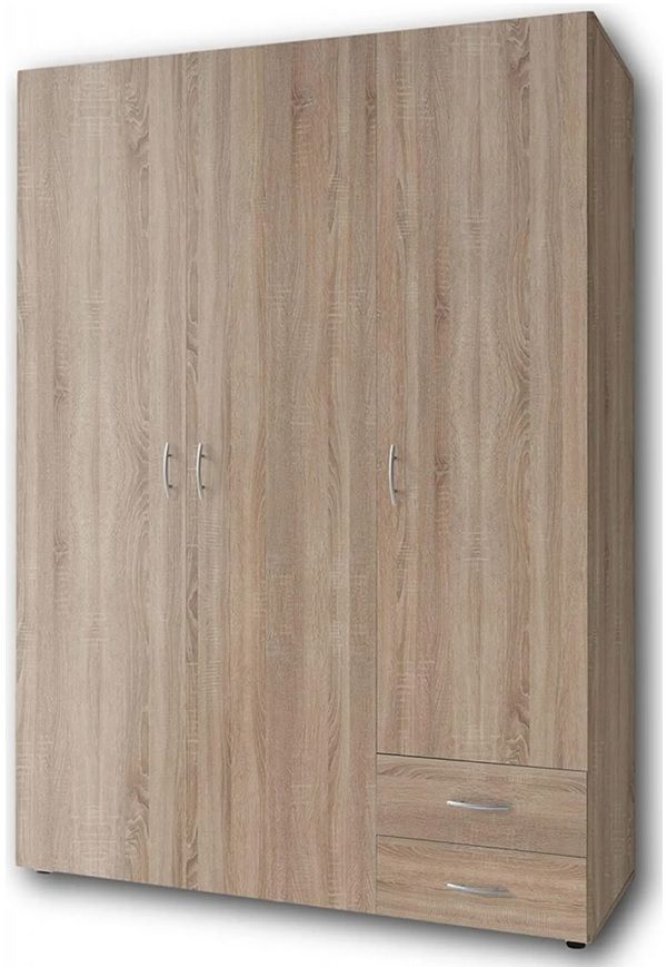 Lh-homefurniture Ντουλάπα Α_Base Φυσικό με συρτάρια 120x177x52cm A_BASE_3d_Son Lh-homefurniture Ντουλάπα Α_Base Φυσικό με συρτάρια 120x177x52cm A_BASE_3d_Son