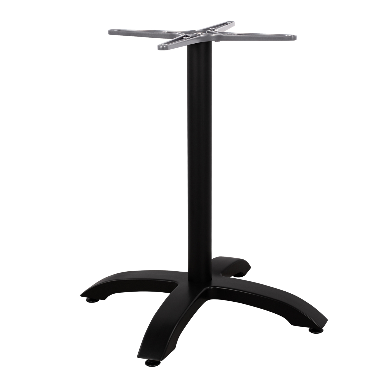 Intrahome ΒΑΣΗ ΑΛΟΥΜΙΝΙΟΥ .01 ΜΑΥΡΟ ΜΑΤ 66Χ66Χ73Υεκ. ΜΕ ΣΤΑΥΡΟ 48Χ48εκ. intraho-1700424