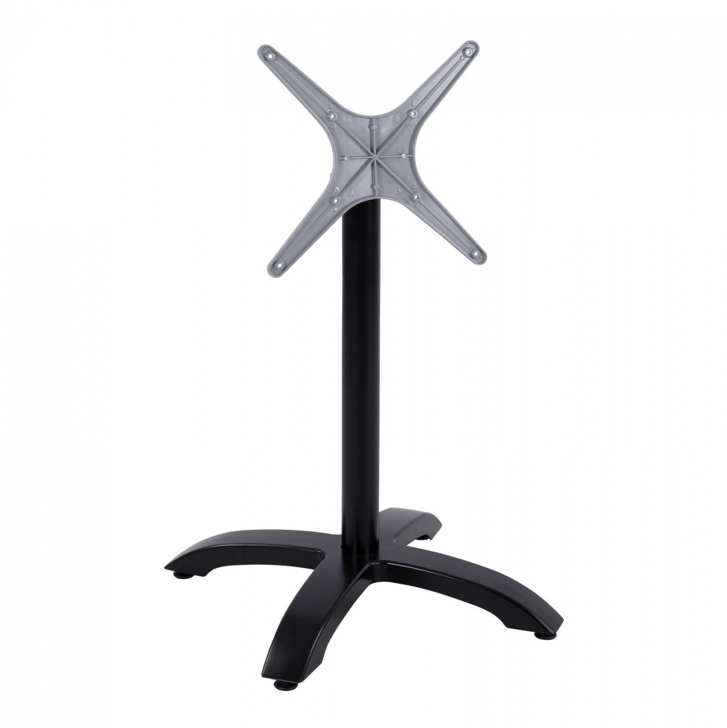 Intrahome ΒΑΣΗ ΑΛΟΥΜΙΝΙΟΥ ΠΤΥΣΣΟΜΕΝΗ .01 ΜΑΥΡΟ ΜΑΤ 66Χ66Χ72Υεκ. ΜΕ ΣΤΑΥΡΟ 48Χ48εκ. intraho-1700447