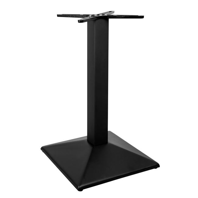 Intrahome ΒΑΣΗ ΜΕΤΑΛΛΙΚΗ 45χ45χ74εκ ΜΕ ΣΤΑΥΡΟ 45Χ45εκ.ΠΥΡΑΜΙΔΑ ΜΑΥΡΗ intraho-1700284