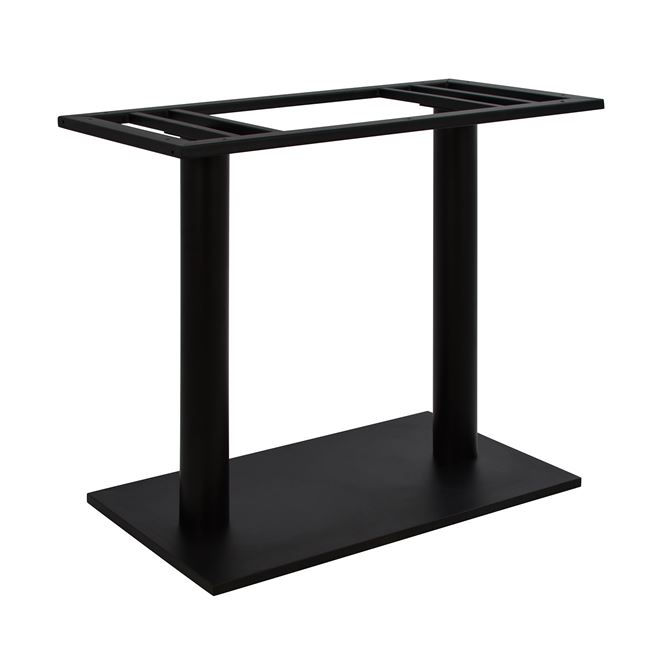 Intrahome ΒΑΣΗ ΜΕΤΑΛΛΙΚΗ ΔΙΠΛΗ ΜΑΥΡΗ 40Χ70Χ72Υεκ. ΜΕ ΡΕΓΟΥΛΑΤΟΡΟΥΣ intraho-1700344